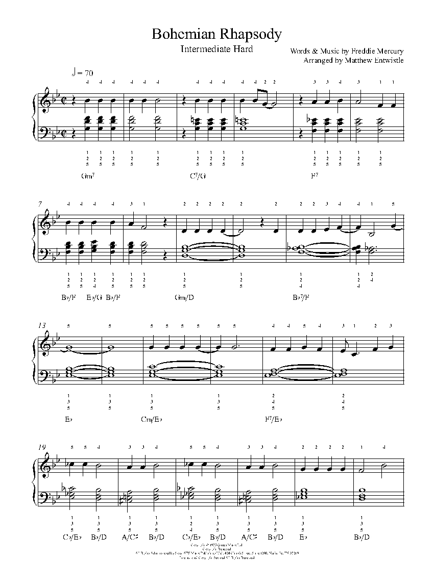 Sheet music