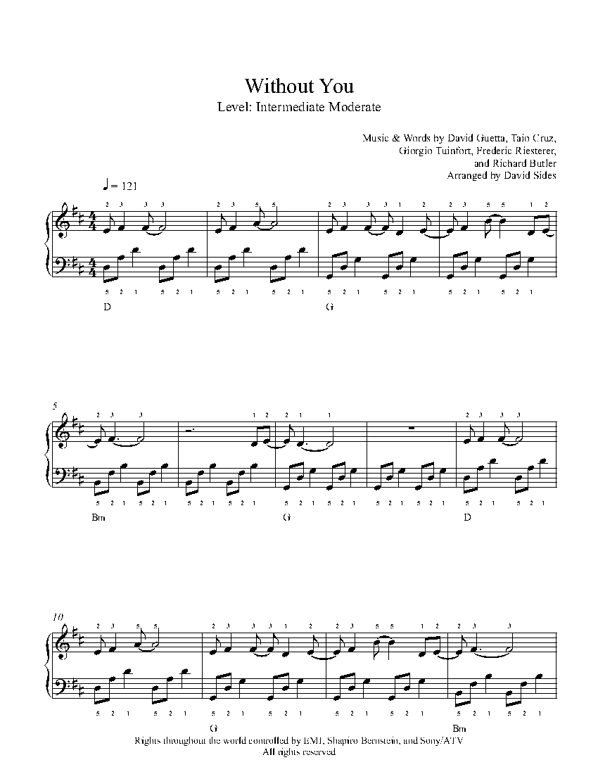 without you lyrics david guetta - Lyrics provided for educational purposes only