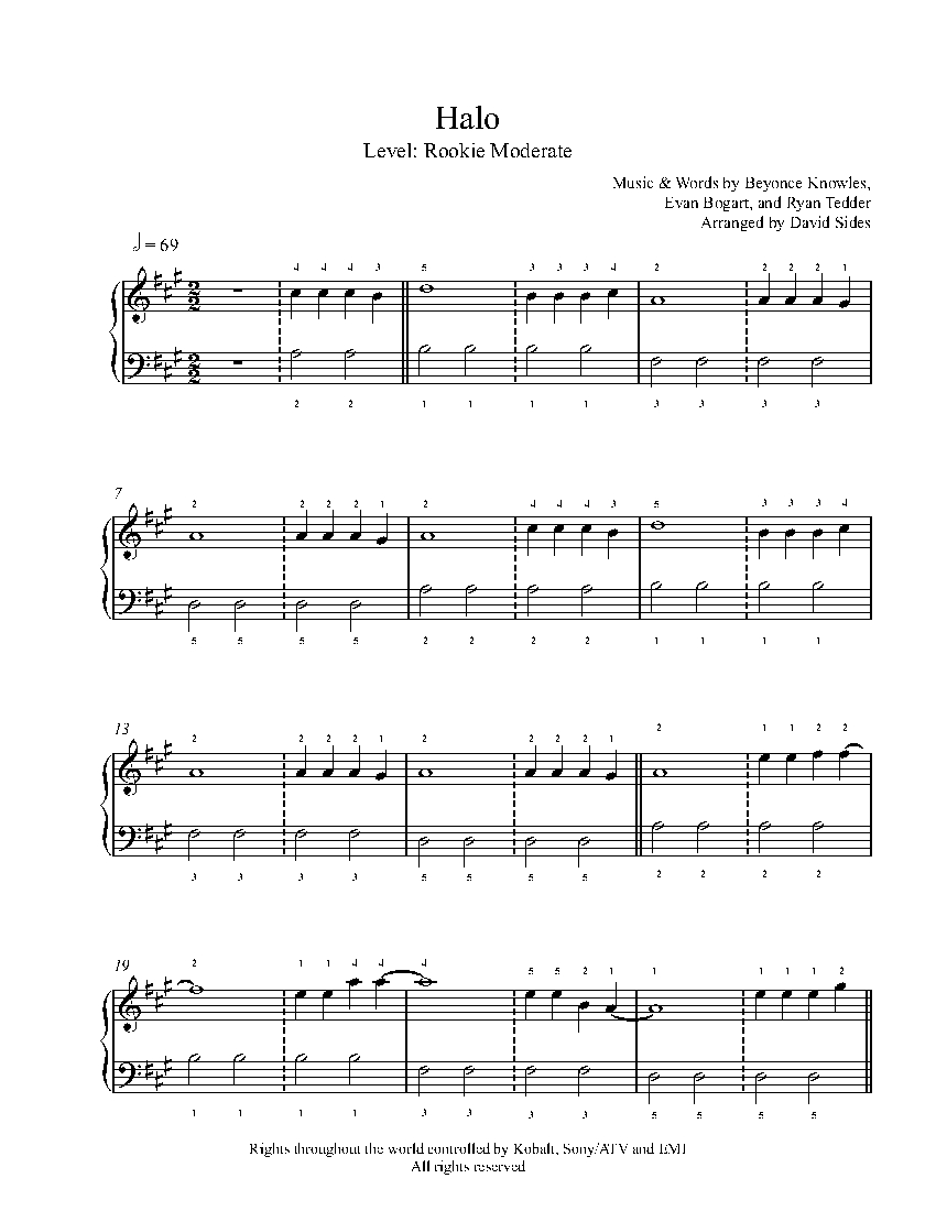 halo beyonce piano music halo beyonce piano music