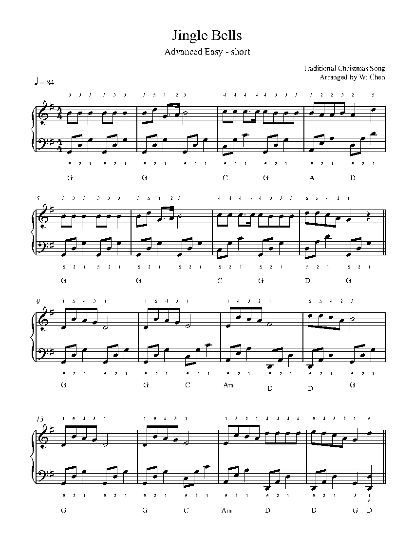 Jingle Bells sheet music